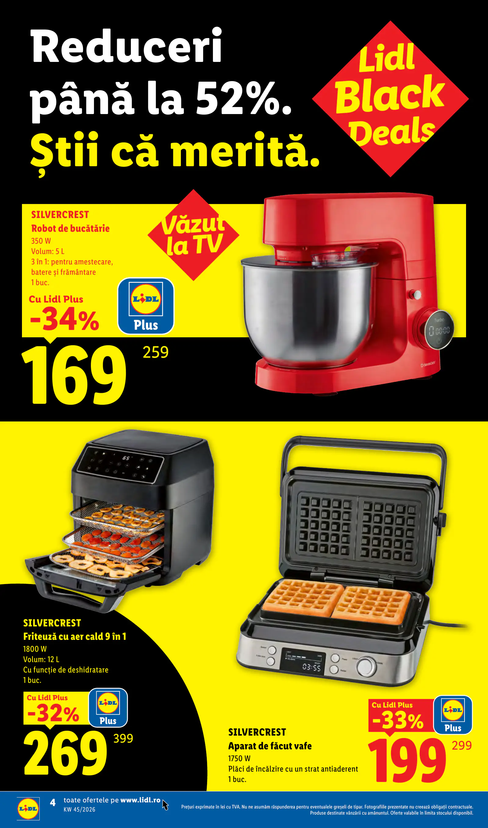 Lidl Románia Catalogul săptămânal, 4. oldal (nov. 2–8.)