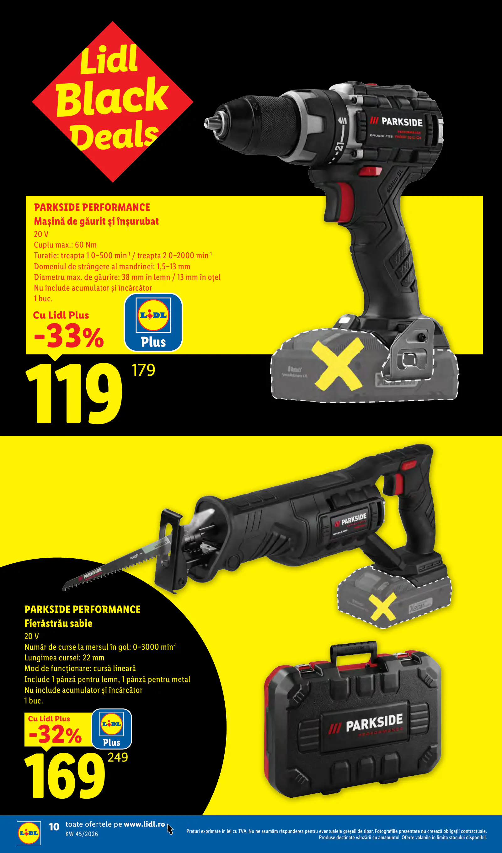 Lidl Románia Catalogul săptămânal, 10. oldal (nov. 2–8.)