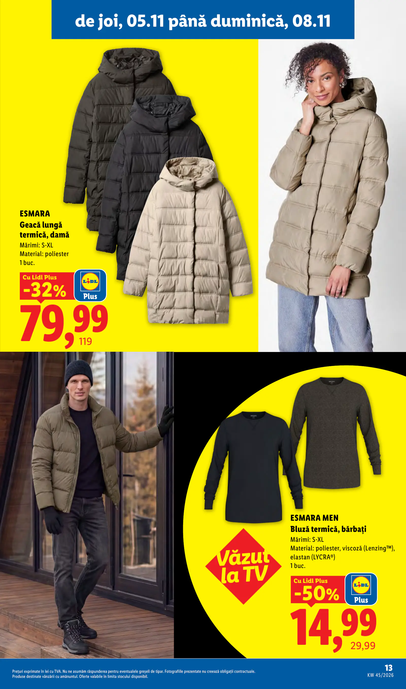 Lidl Románia Catalogul săptămânal, 13. oldal (nov. 2–8.)