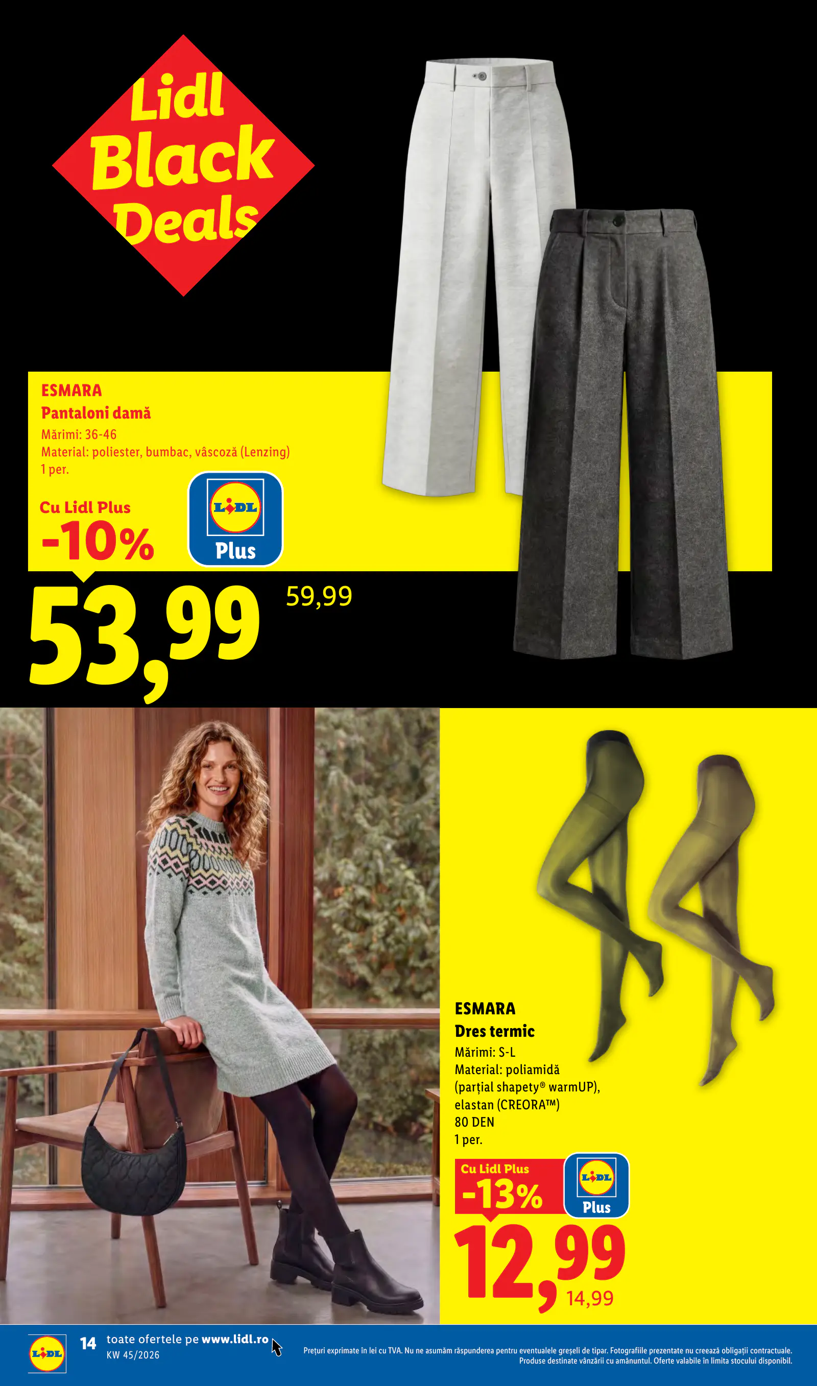 Lidl Románia Catalogul săptămânal, 14. oldal (nov. 2–8.)