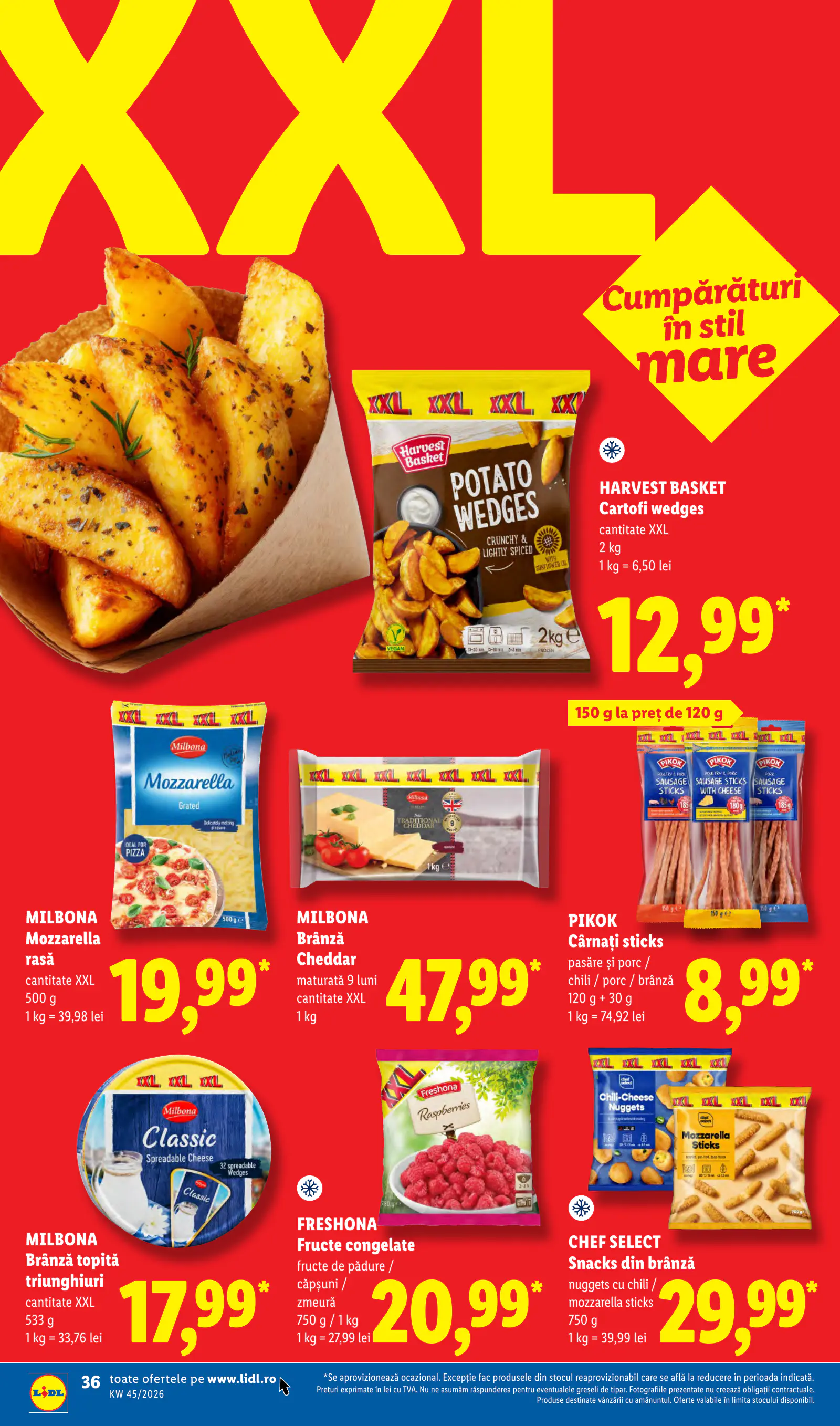 Lidl Románia Catalogul săptămânal, 36. oldal (nov. 2–8.)