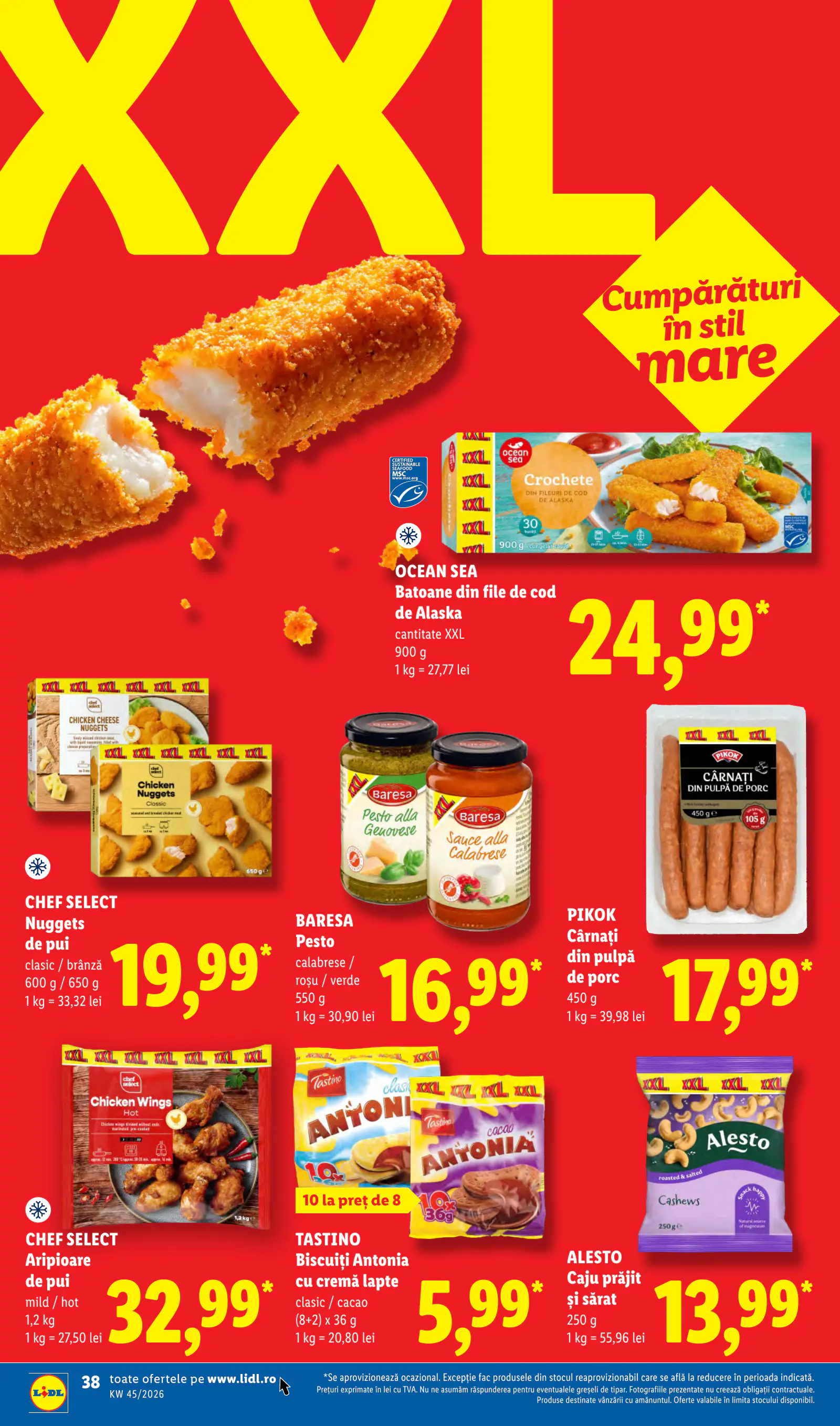 Lidl Románia Catalogul săptămânal, 38. oldal (nov. 2–8.)
