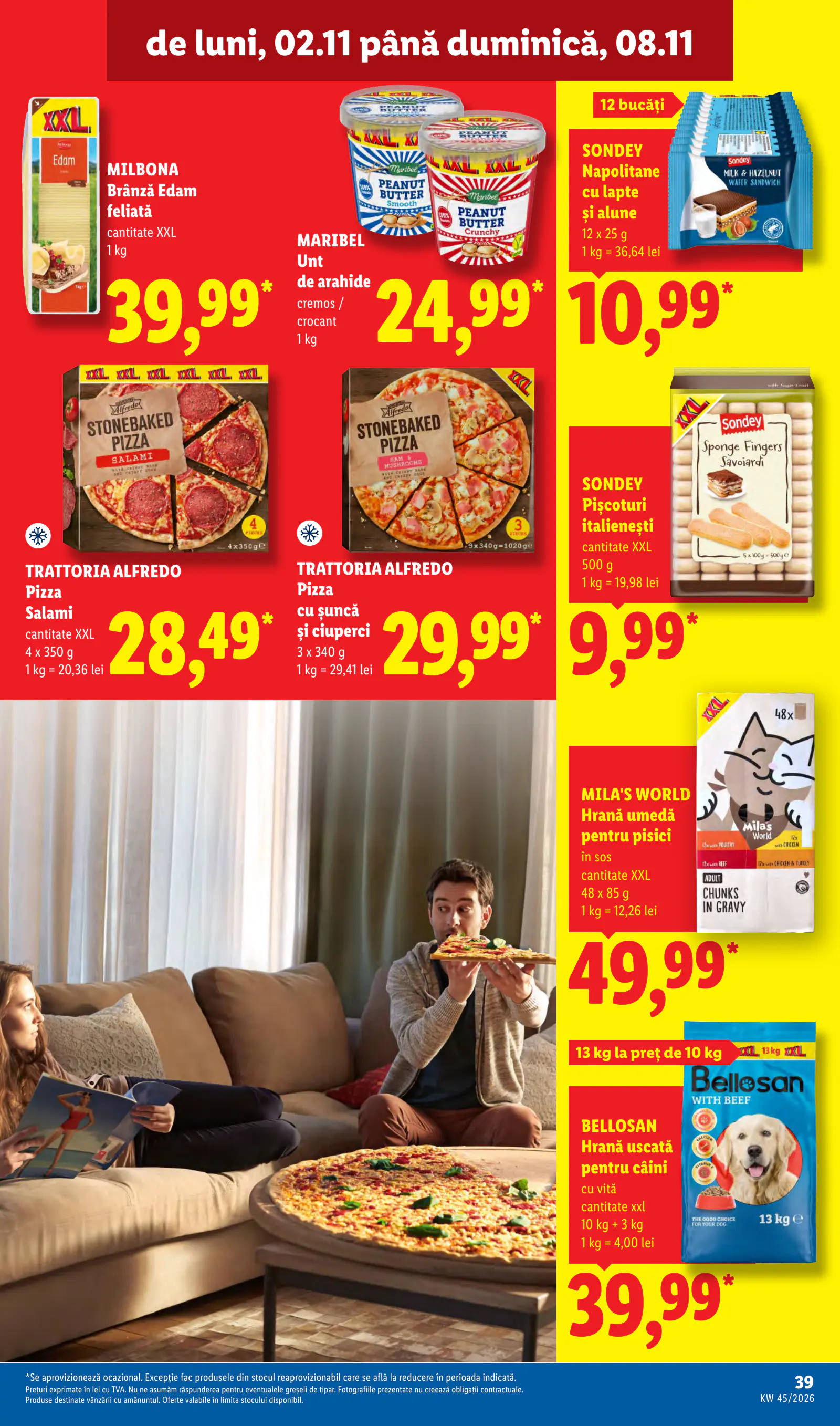 Lidl Románia Catalogul săptămânal, 39. oldal (nov. 2–8.)