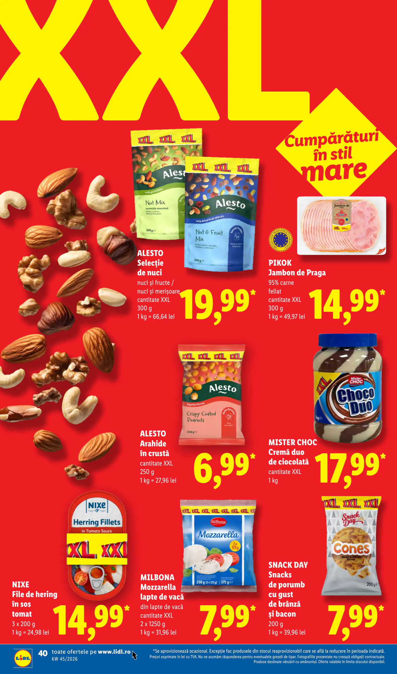 Lidl Románia Catalogul săptămânal, 40. oldal (nov. 2–8.)