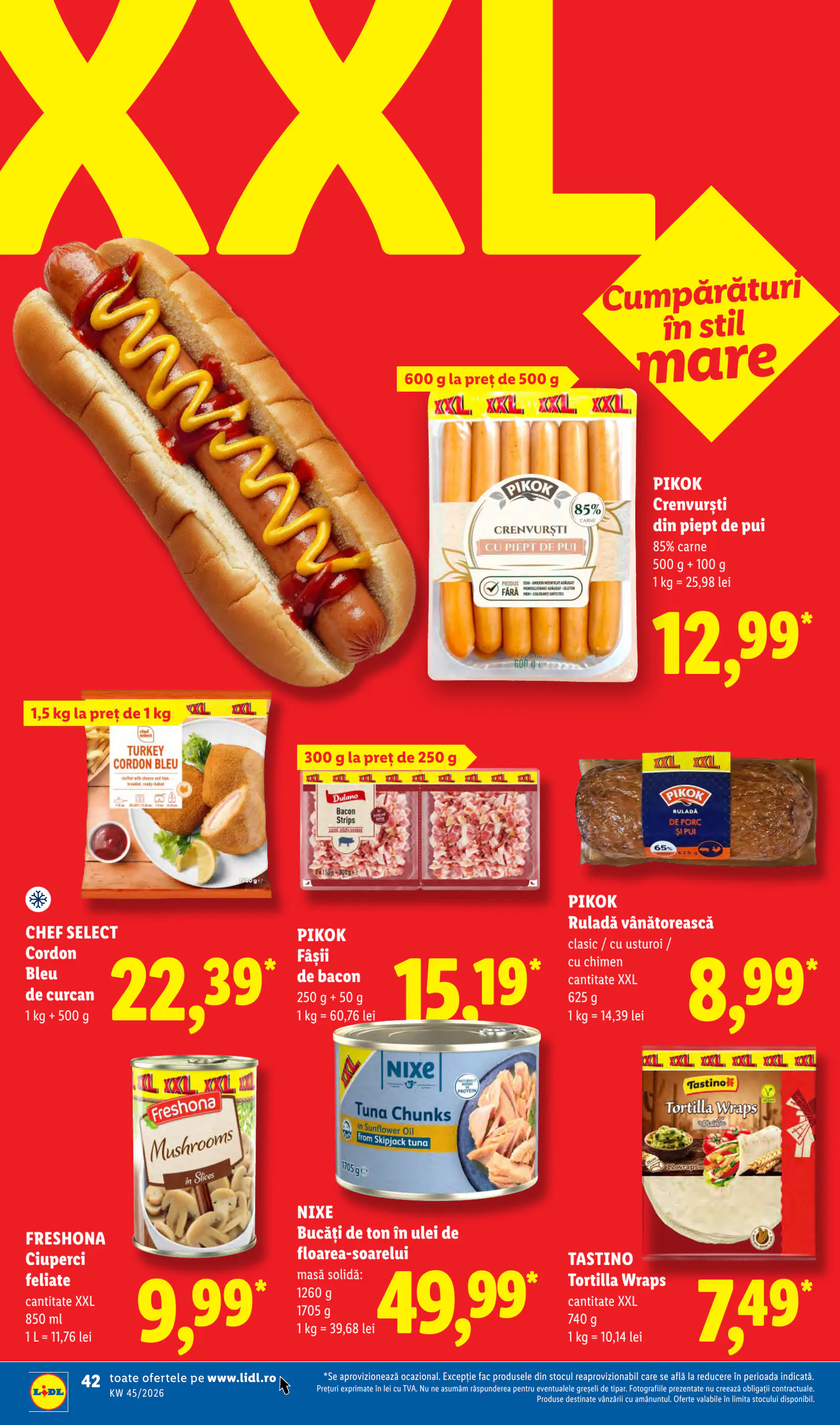 Lidl Románia Catalogul săptămânal, 42. oldal (nov. 2–8.)
