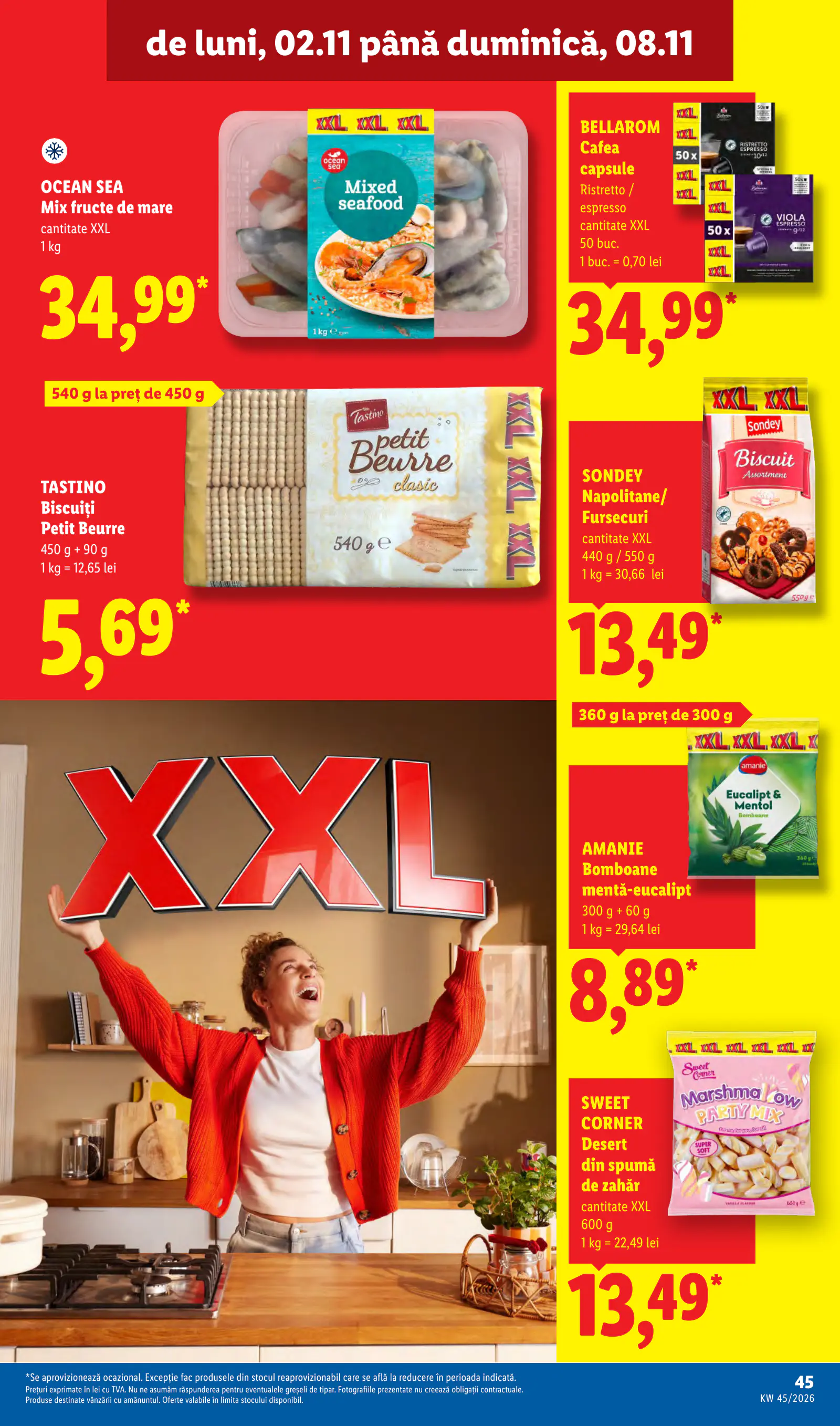 Lidl Románia Catalogul săptămânal, 45. oldal (nov. 2–8.)