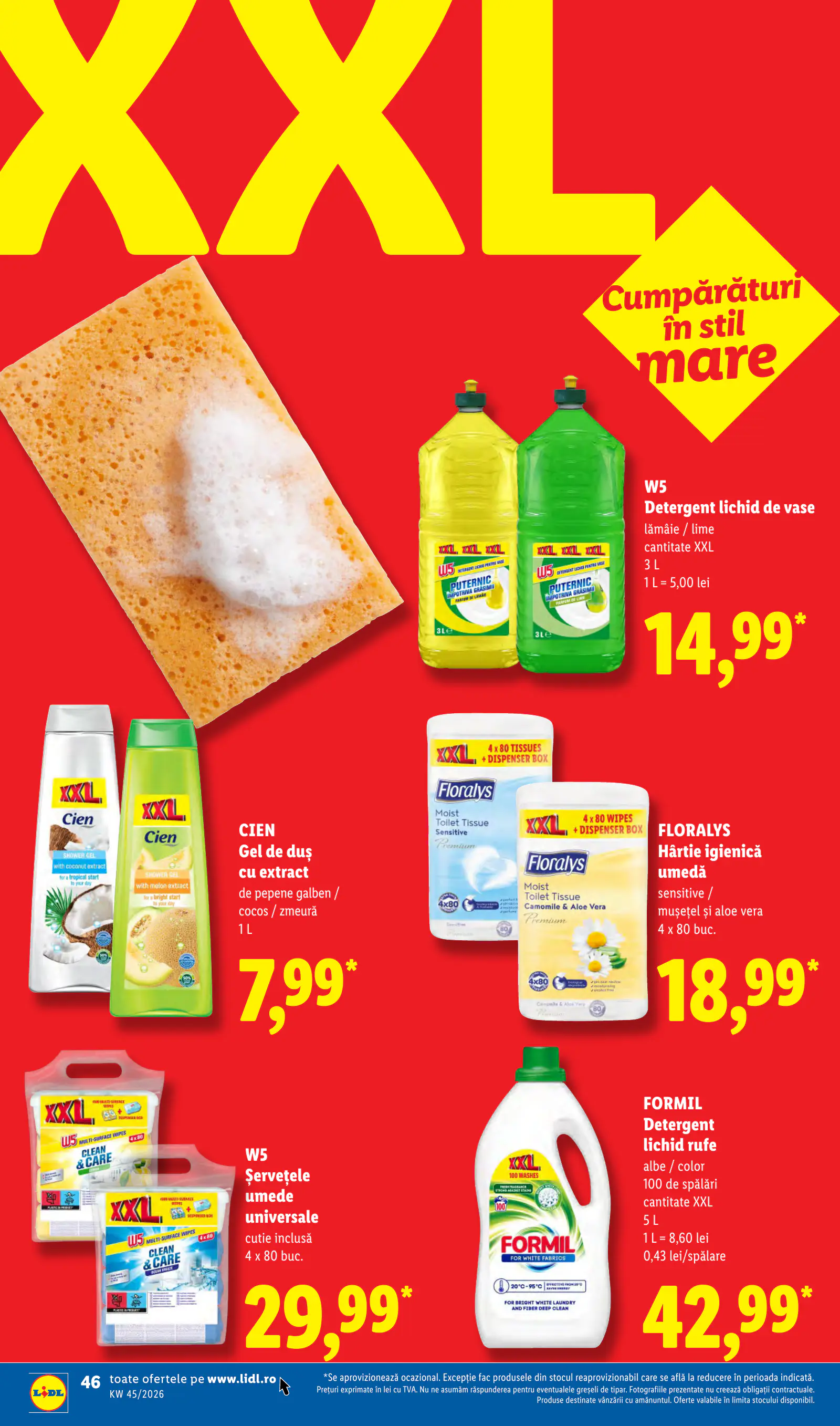 Lidl Románia Catalogul săptămânal, 46. oldal (nov. 2–8.)