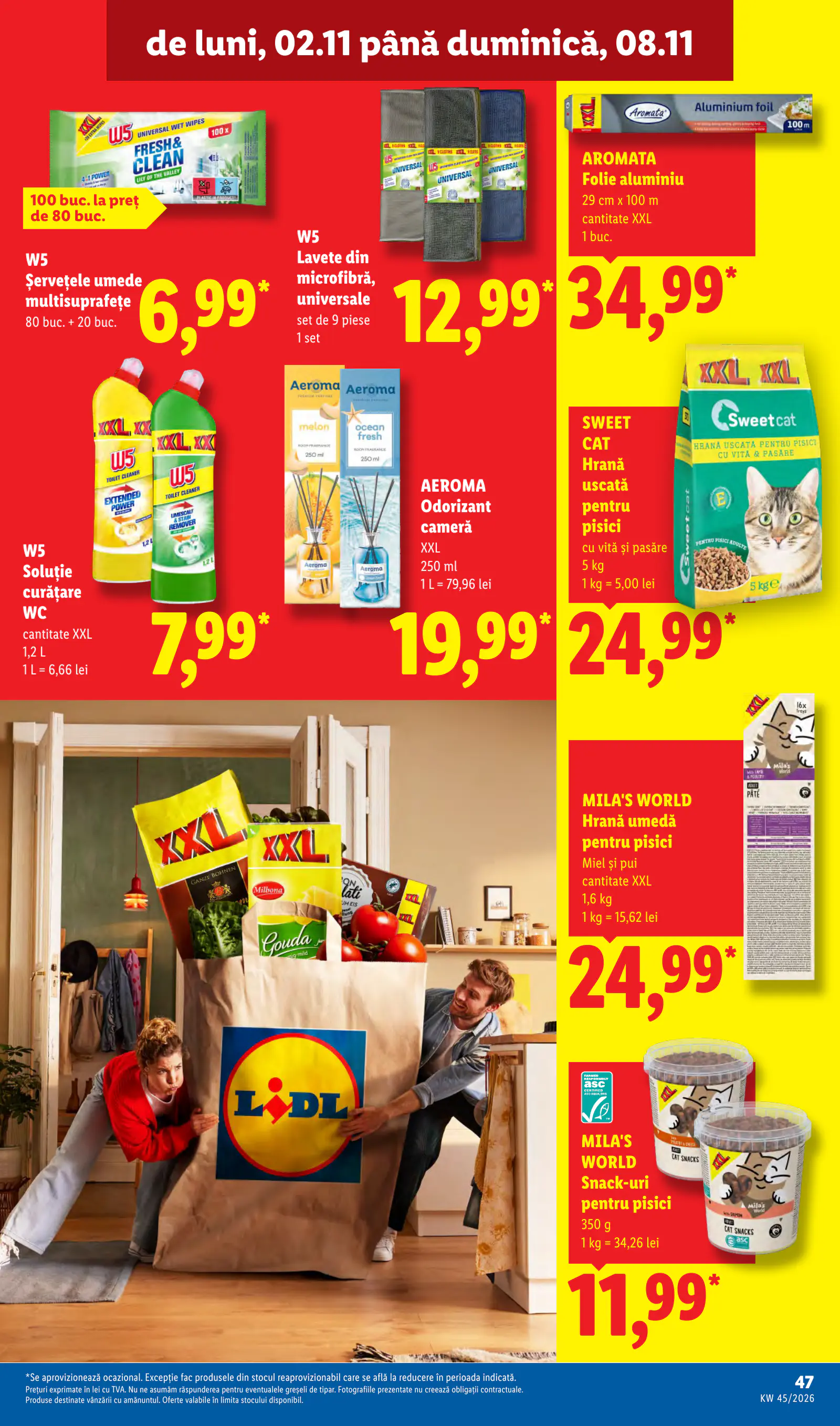 Lidl Románia Catalogul săptămânal, 47. oldal (nov. 2–8.)