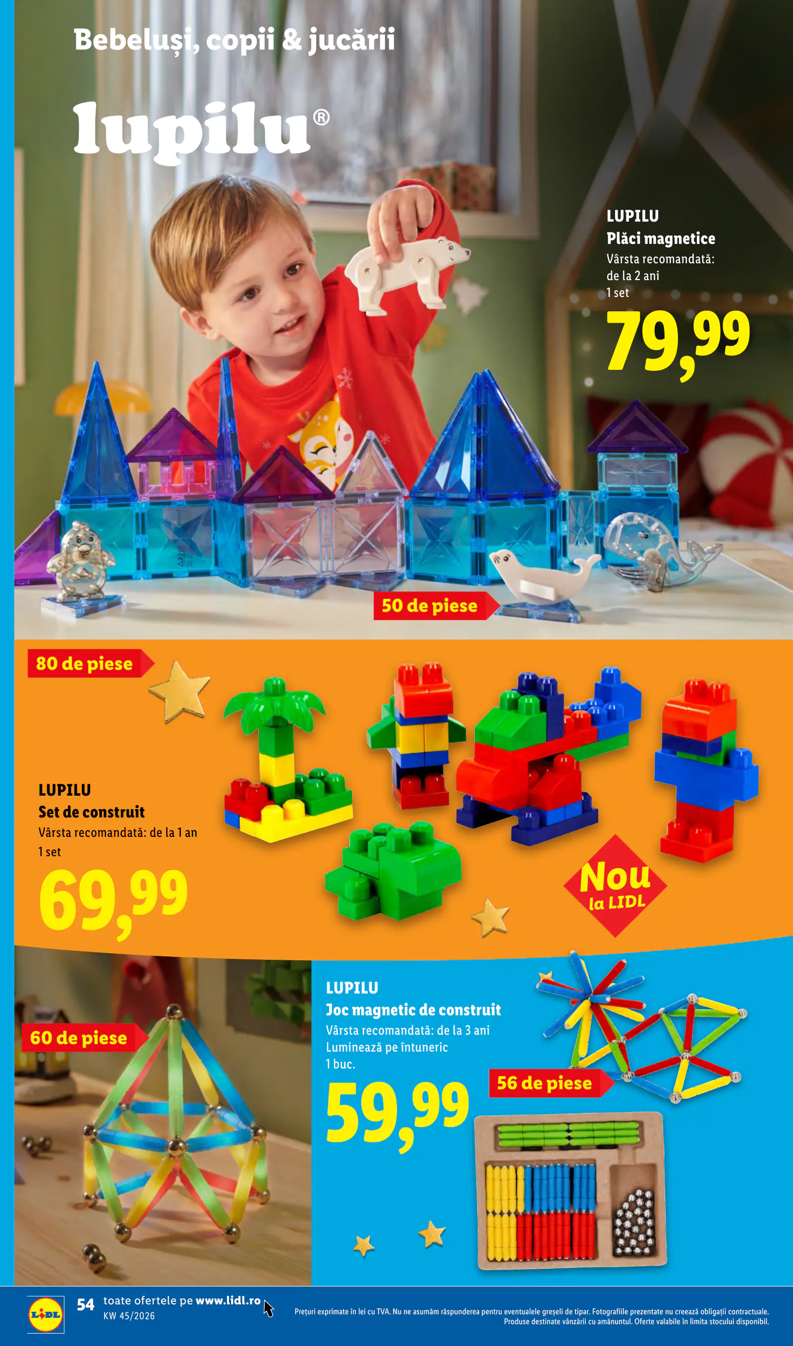 Lidl Románia Catalogul săptămânal, 54. oldal (nov. 2–8.)
