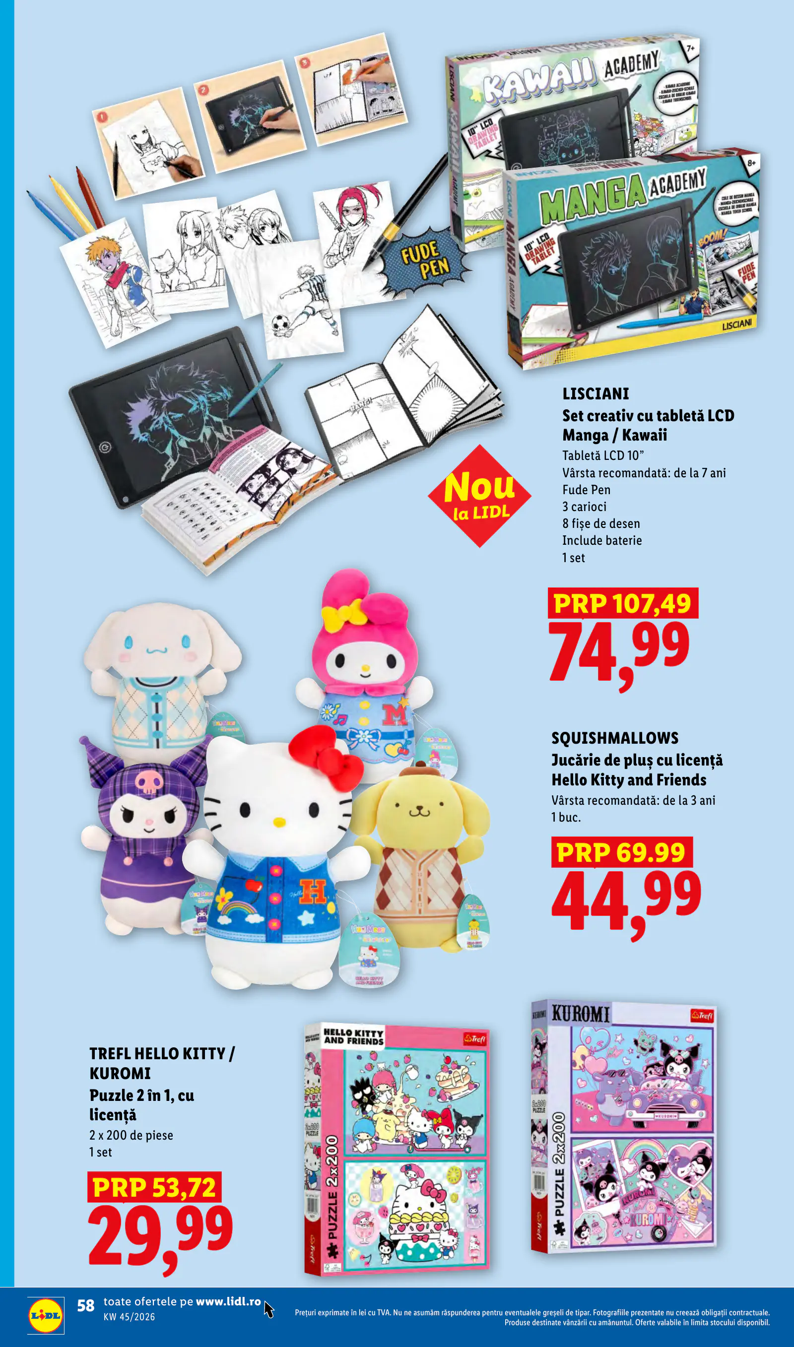 Lidl Románia Catalogul săptămânal, 58. oldal (nov. 2–8.)