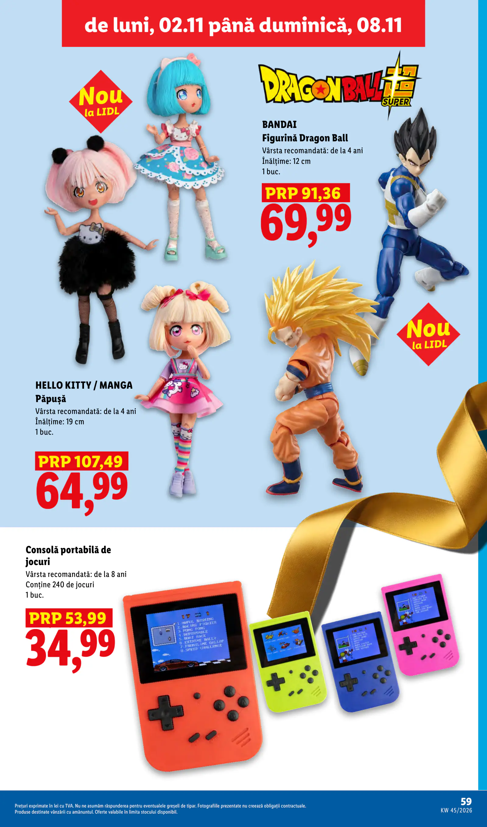 Lidl Románia Catalogul săptămânal, 59. oldal (nov. 2–8.)