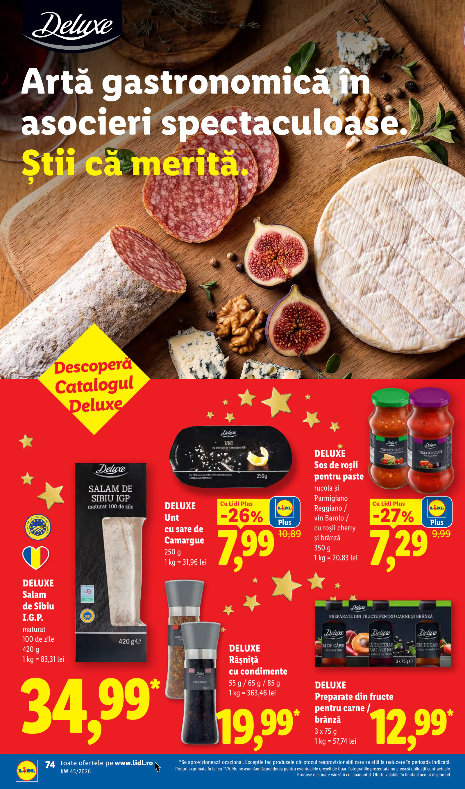 Lidl Románia Catalogul săptămânal, 74. oldal (nov. 2–8.)
