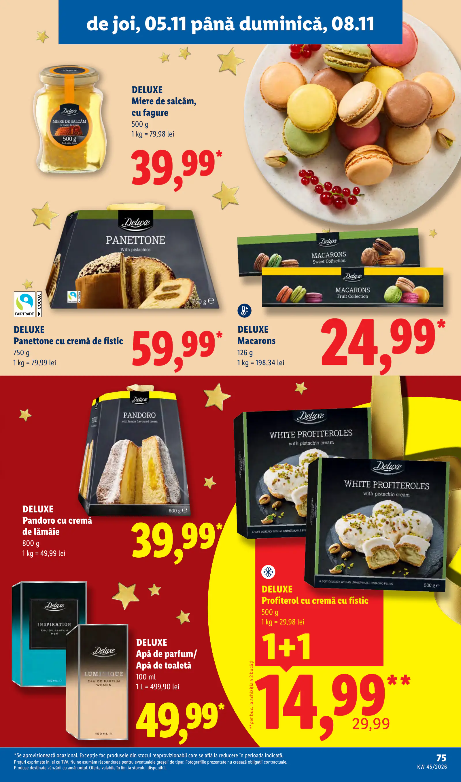 Lidl Románia Catalogul săptămânal, 75. oldal (nov. 2–8.)