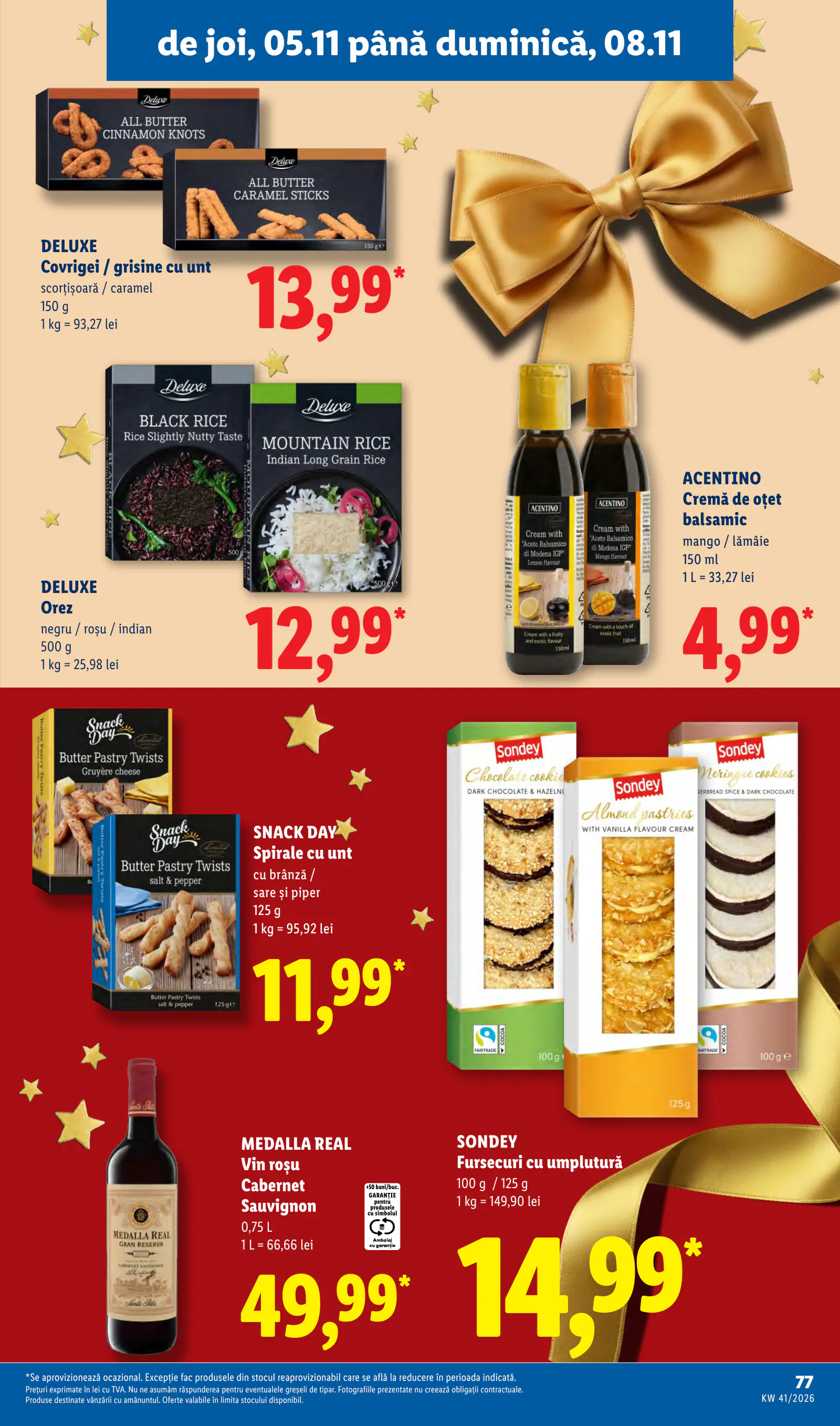 Lidl Románia Catalogul săptămânal, 77. oldal (nov. 2–8.)