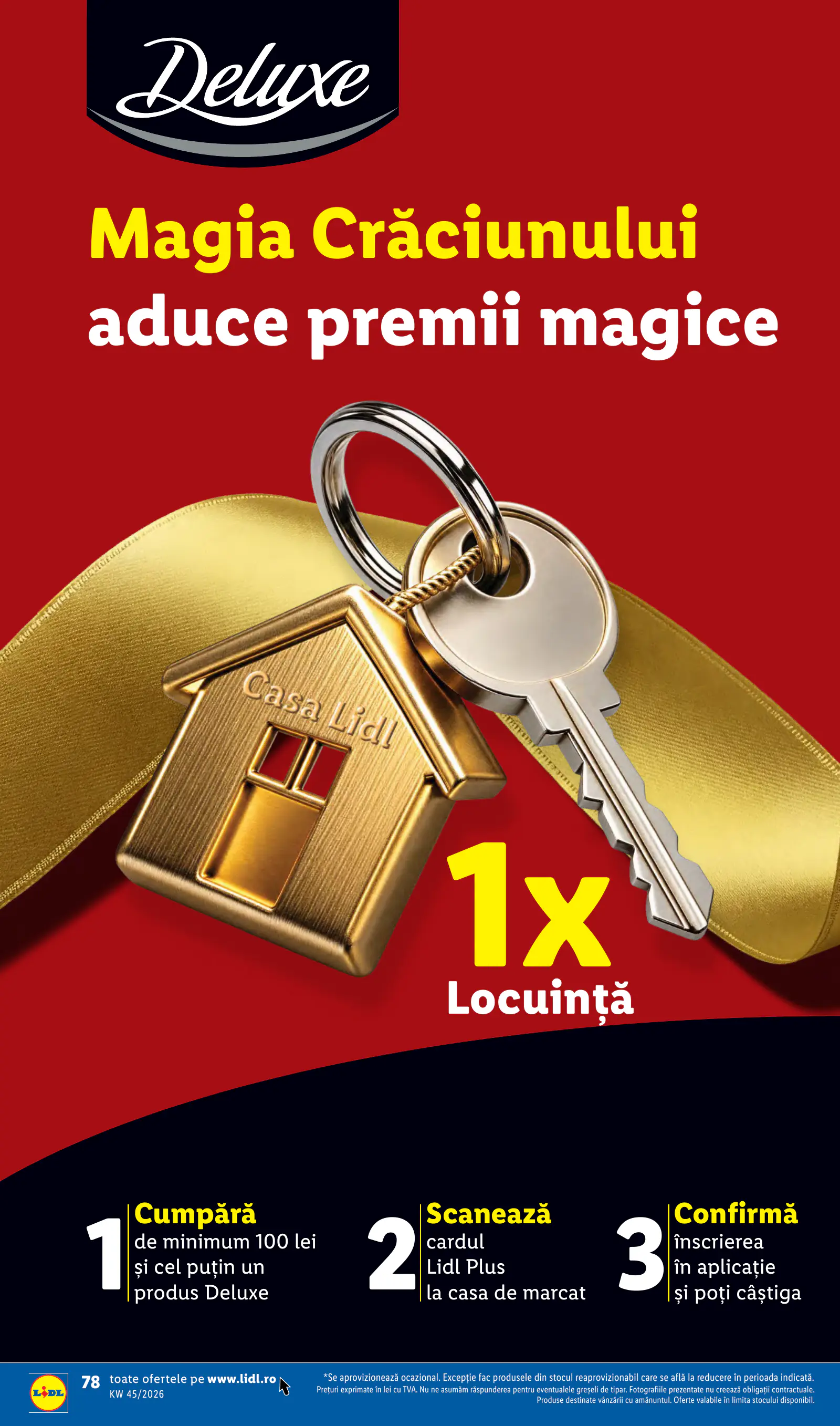 Lidl Románia Catalogul săptămânal, 78. oldal (nov. 2–8.)