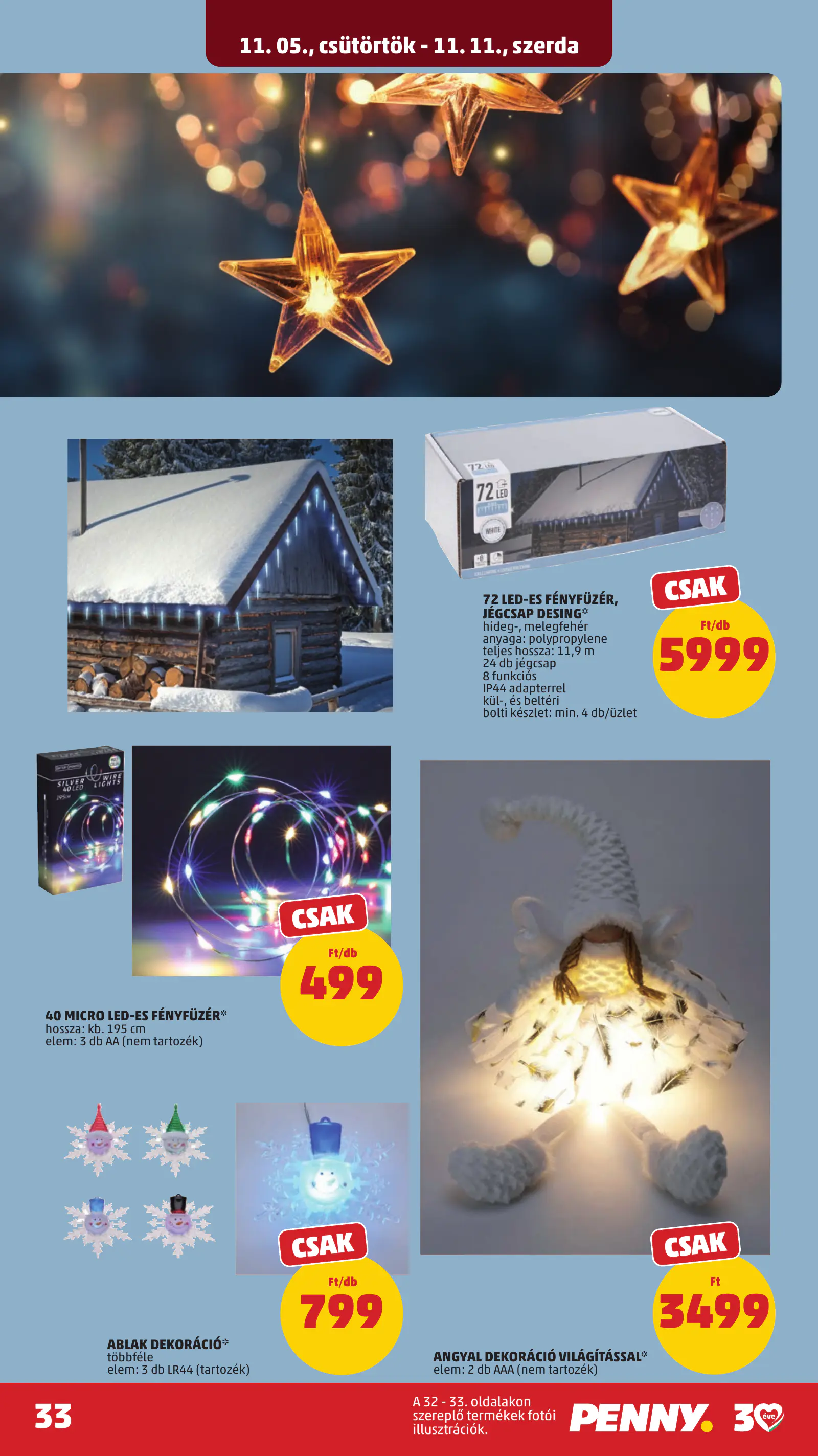 Penny Market 45. heti reklámújság, 37. oldal (nov. 5–8.)