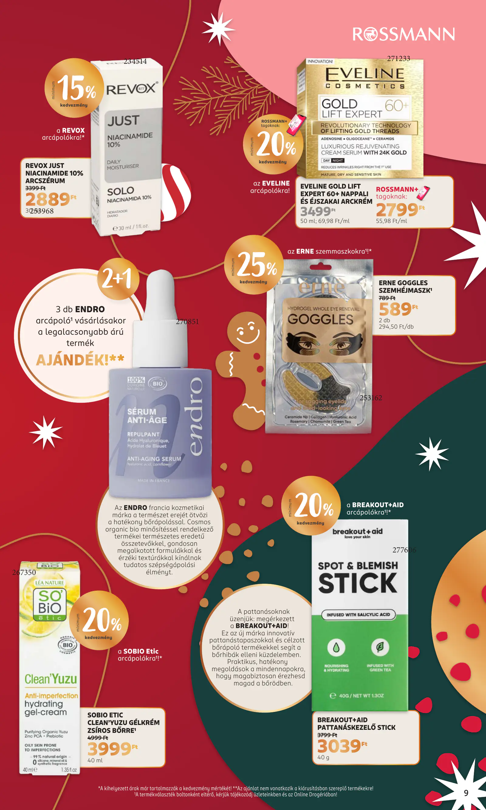 Rossmann Karácsonyi Beauty magazin, 11. oldal (nov. 2. – dec. 31.)