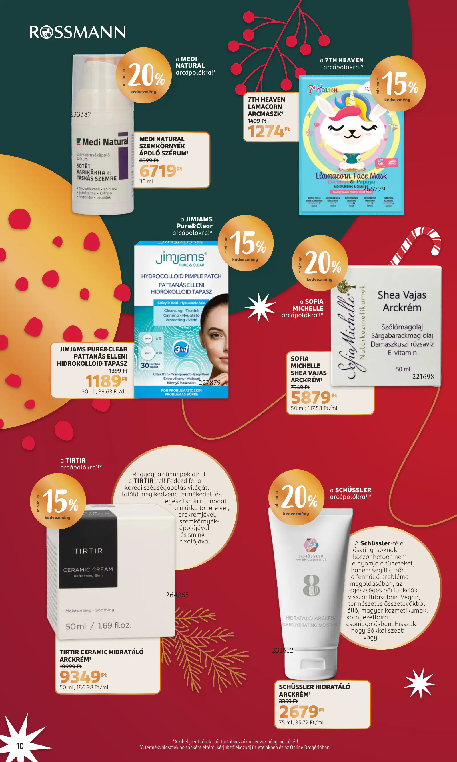 Rossmann Karácsonyi Beauty magazin, 14. oldal (nov. 2. – dec. 31.)