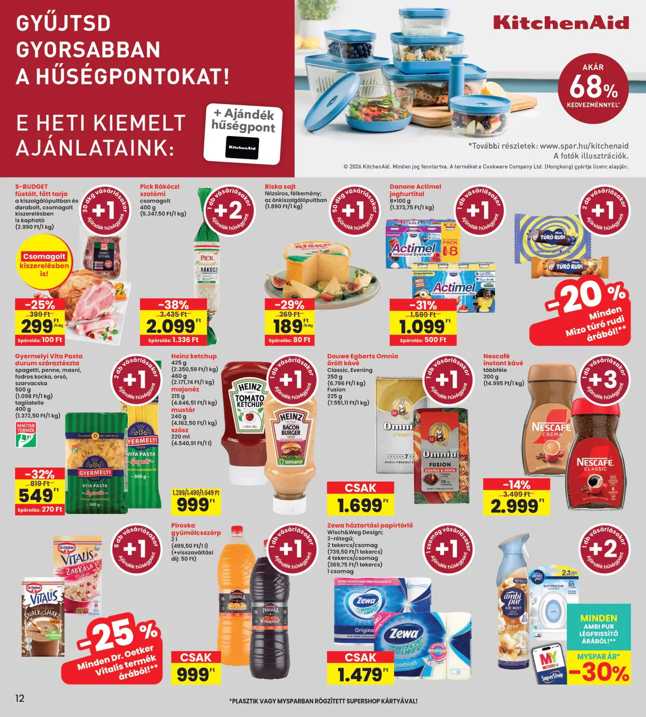 INTERSPAR szórólap, 12. oldal (nov. 5–11.)