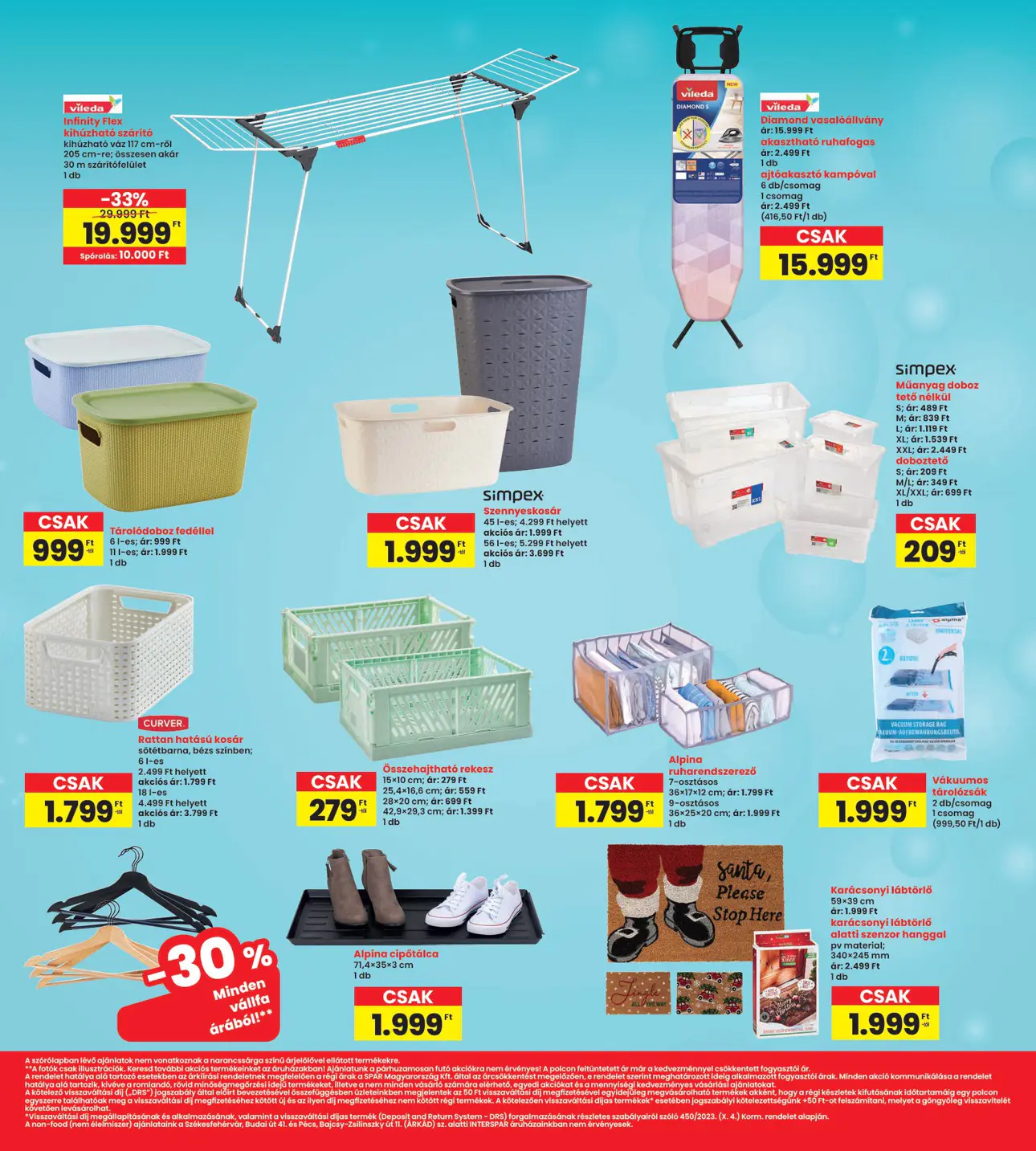 INTERSPAR szórólap, 17. oldal (nov. 5–11.)