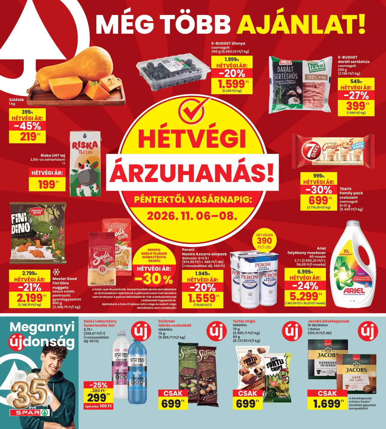 INTERSPAR szórólap, 20. oldal (nov. 5–11.)