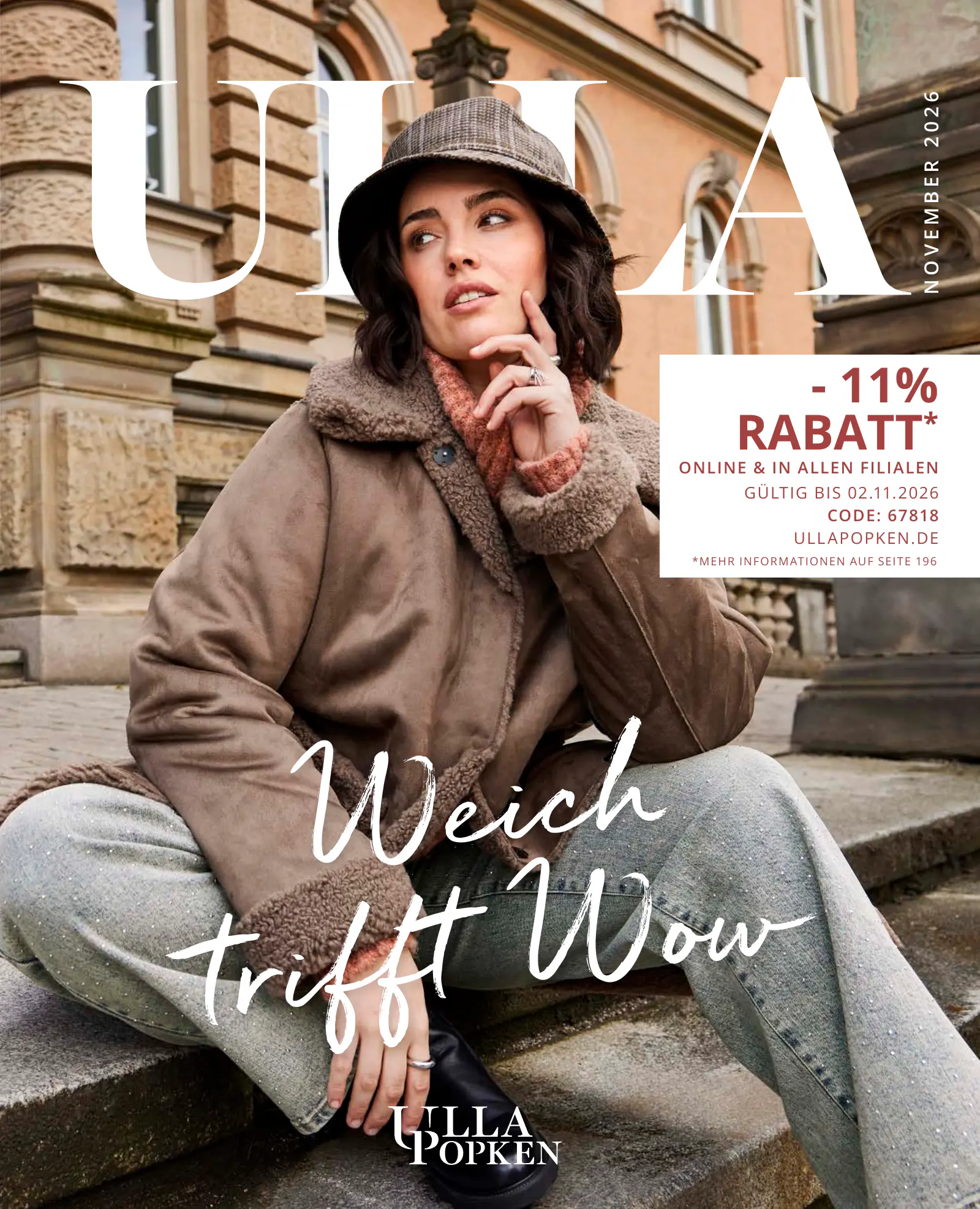Ulla Popken Katalog November 2026, 1. oldal (nov. 2–11.)