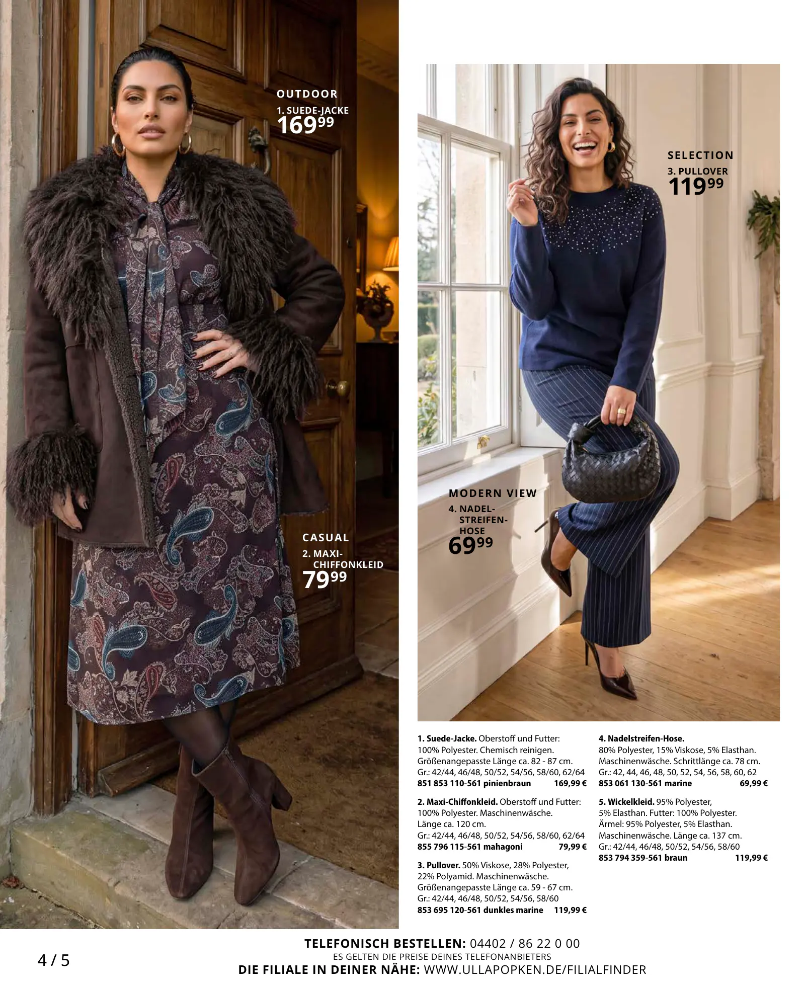 Ulla Popken Katalog November 2026, 4. oldal (nov. 2–11.)