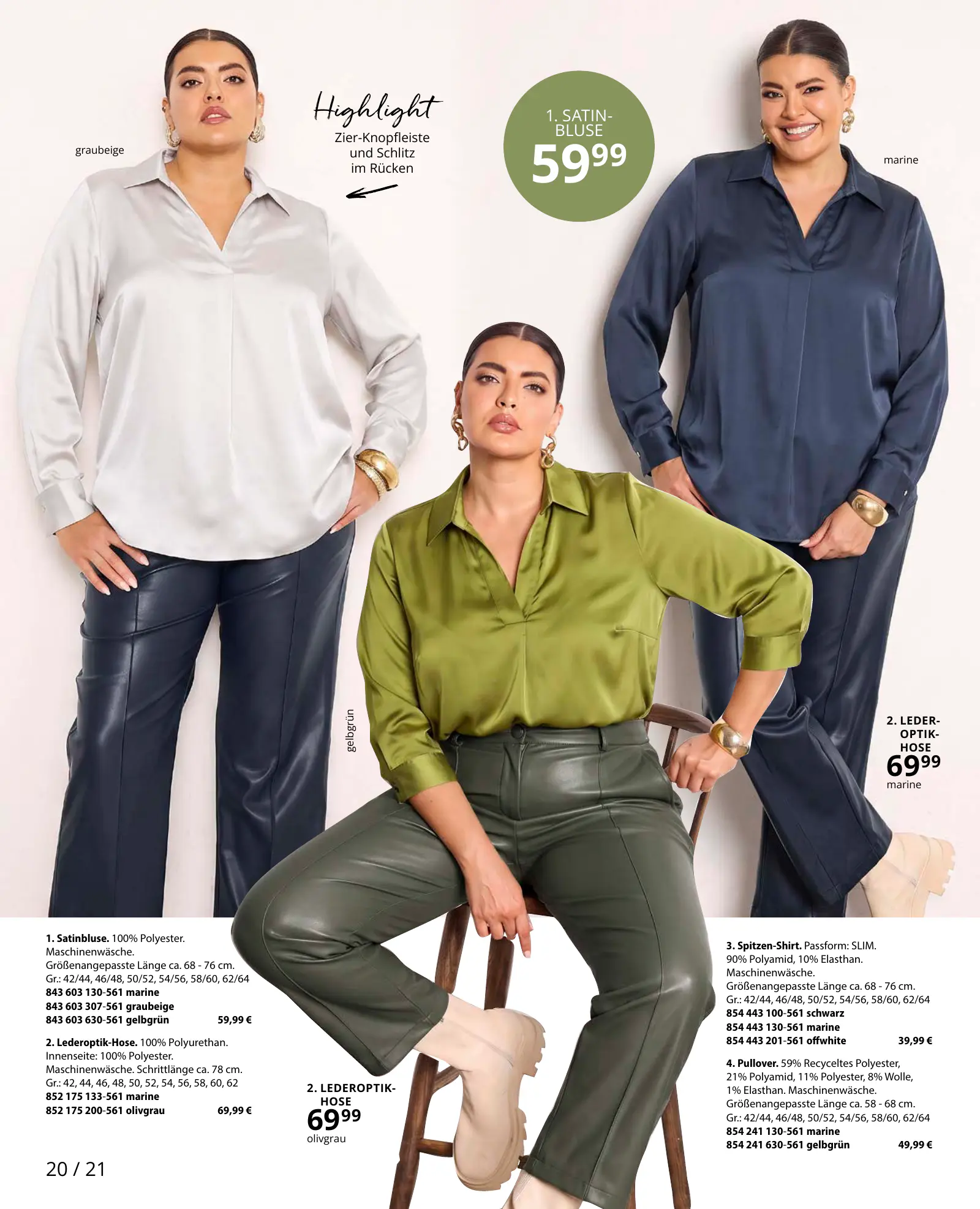 Ulla Popken Katalog November 2026, 20. oldal (nov. 2–11.)