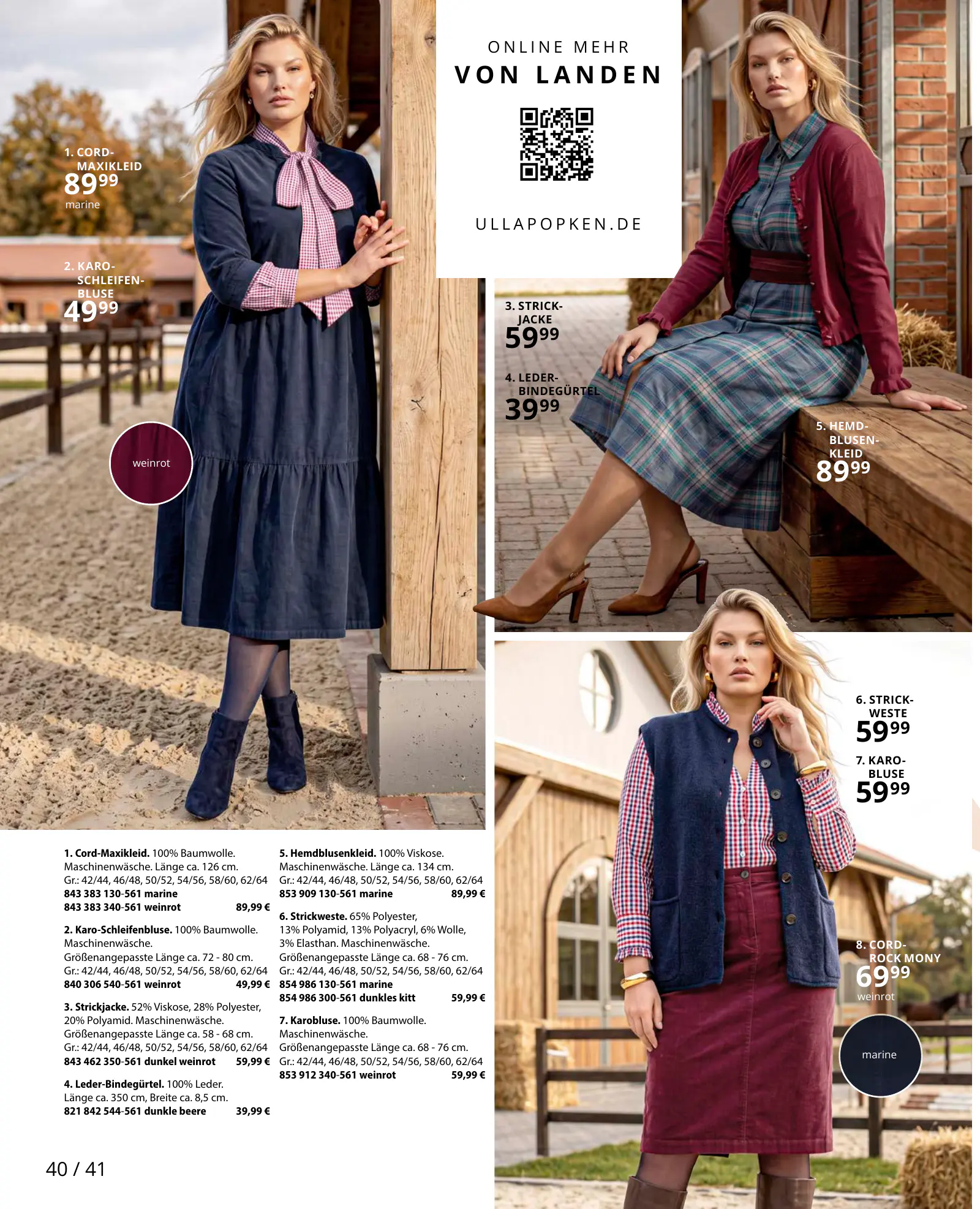Ulla Popken Katalog November 2026, 40. oldal (nov. 2–11.)