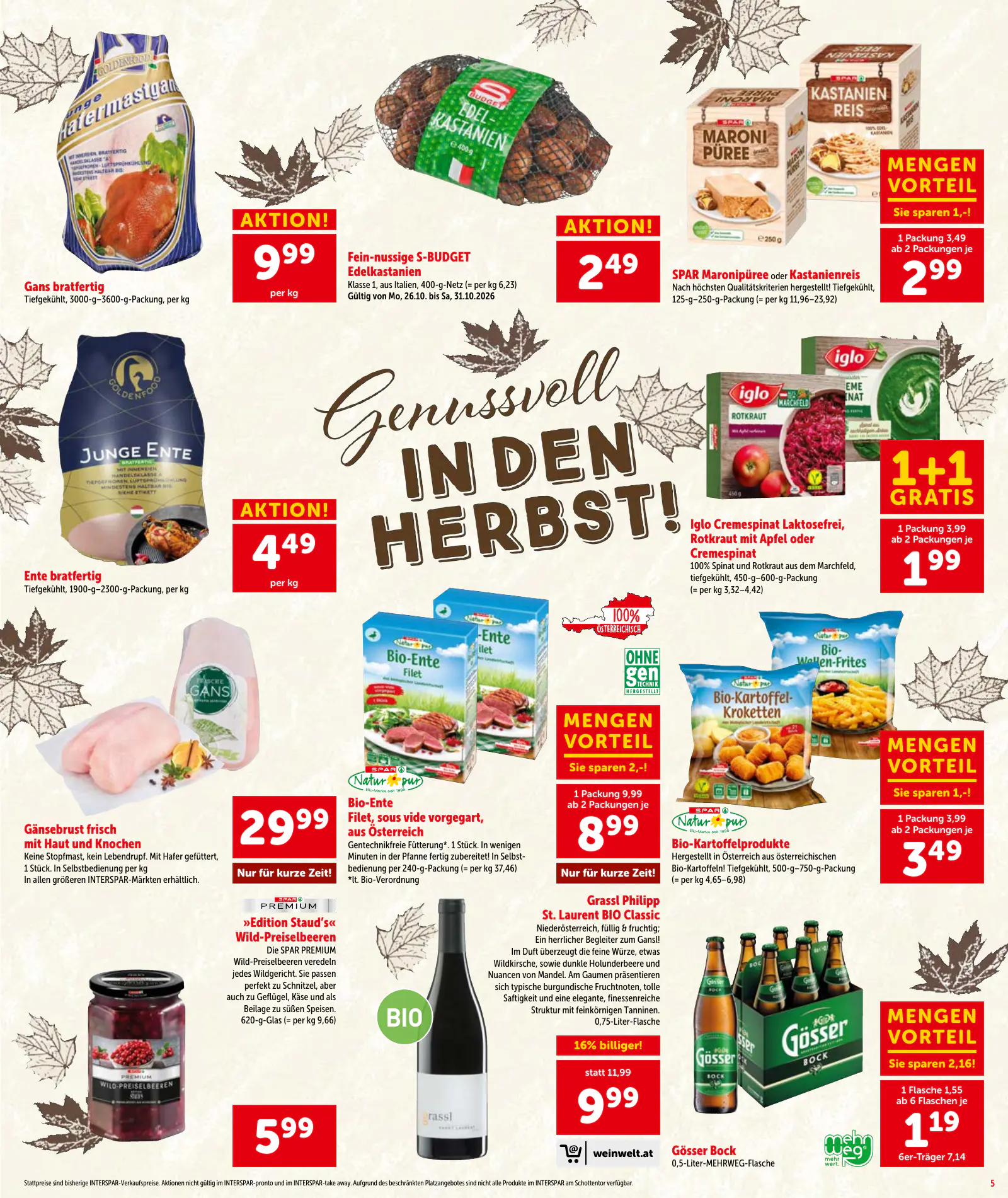 Interspar Ausztria akciós újság, 5. oldal (2027. jan. 9-étől)