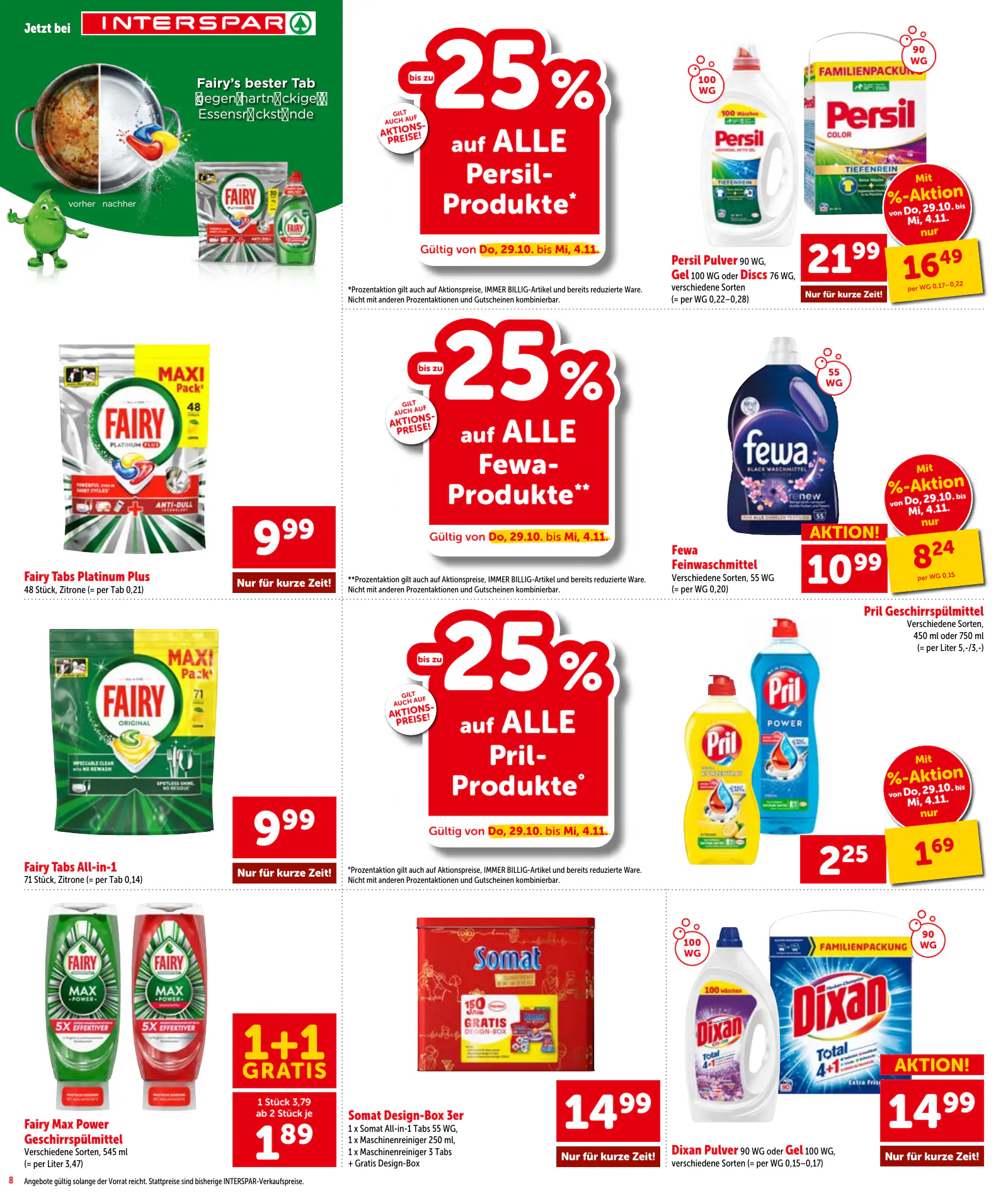 Interspar Ausztria akciós újság, 8. oldal (2027. jan. 9-étől)