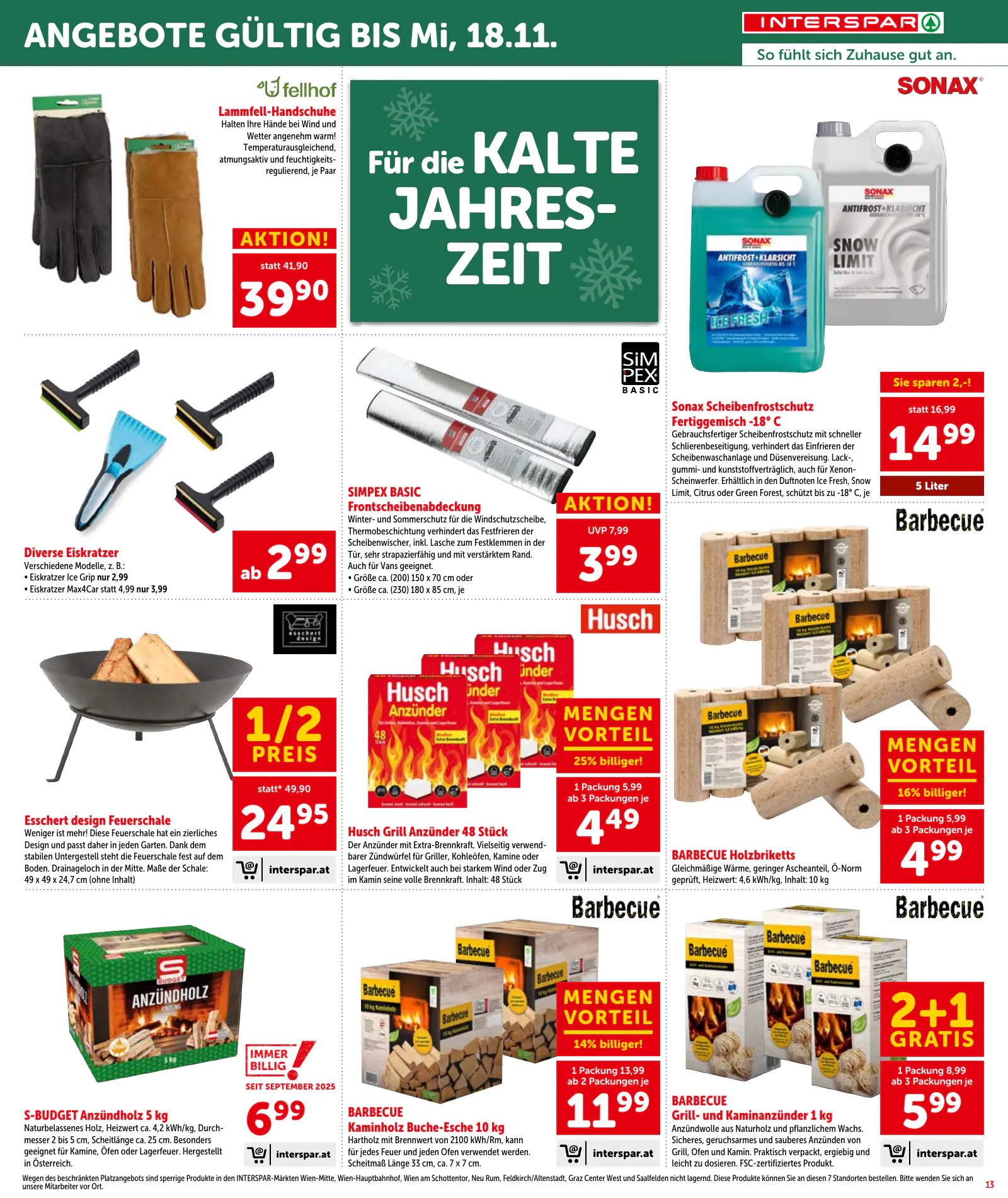 Interspar Ausztria akciós újság, 13. oldal (2027. jan. 9-étől)