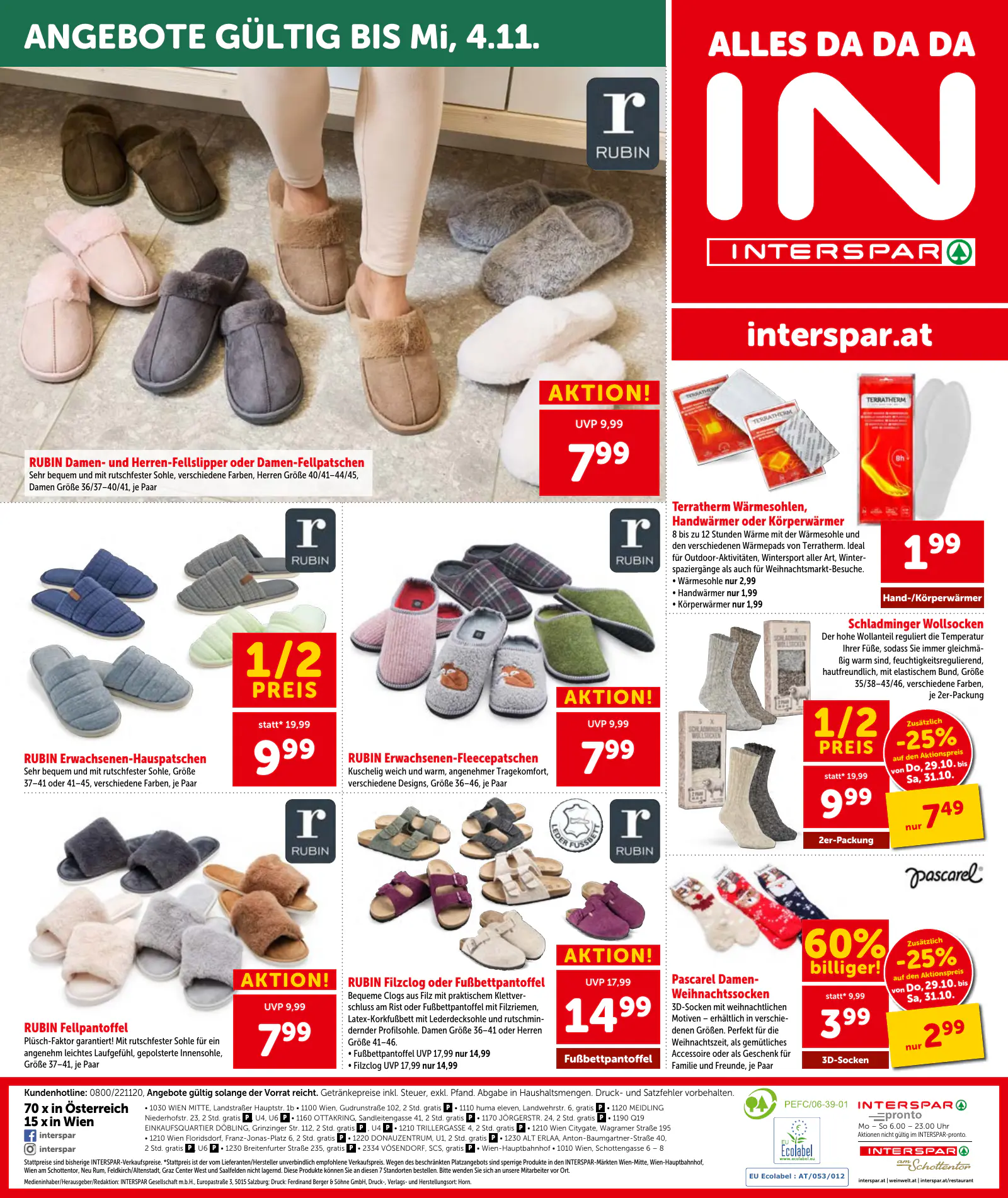 Interspar Ausztria akciós újság, 16. oldal (2027. jan. 9-étől)